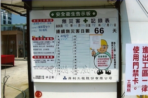 工地勞安警示招牌(9)-台北-工地-建物安全衛生-標示牌-白板加電腦割字-2