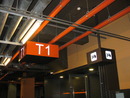 燈箱指示招牌 (2)台北市大樓不鏽鋼摟空燈箱